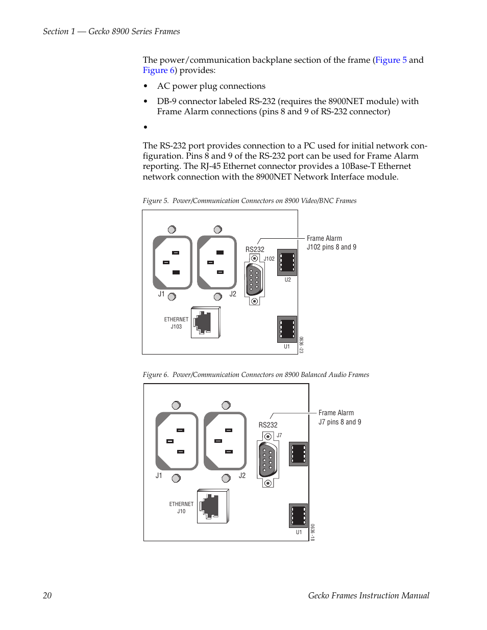 Grass Valley 8900 Frames Gecko 2007 User Manual | Page 20 / 52