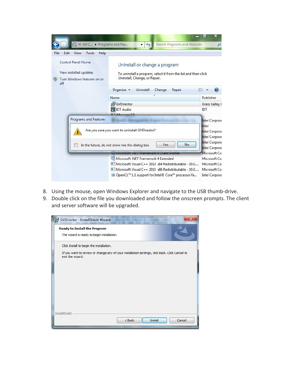 Grass Valley GV Director v.1.1.0 User Manual | Page 4 / 6