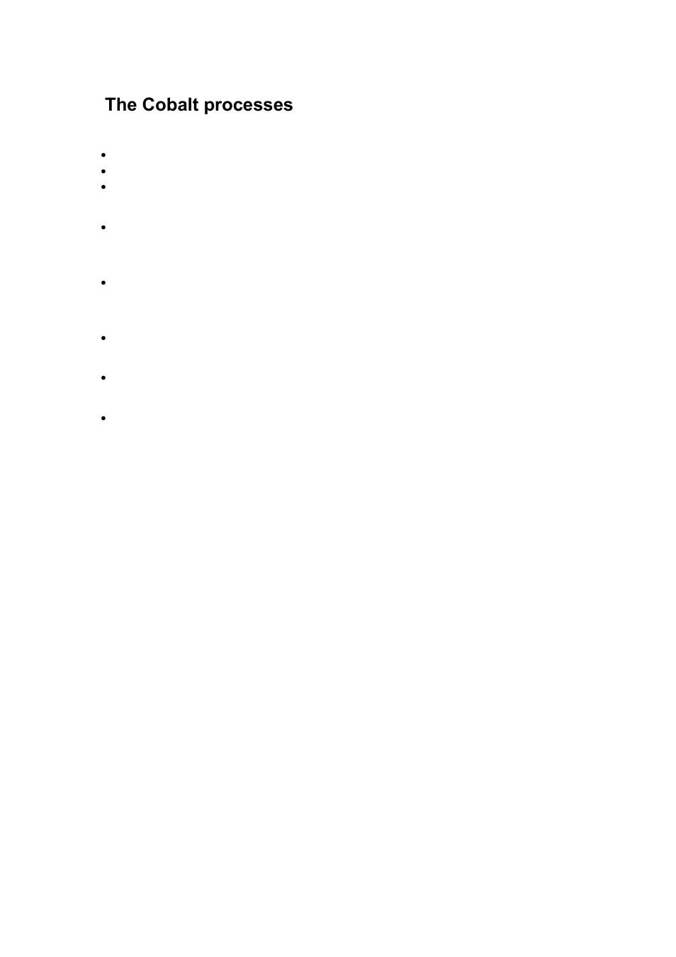 The cobalt processes, 6the cobalt processes | Grass Valley K2 Edge Engineering Manual v4.1 User Manual | Page 23 / 46