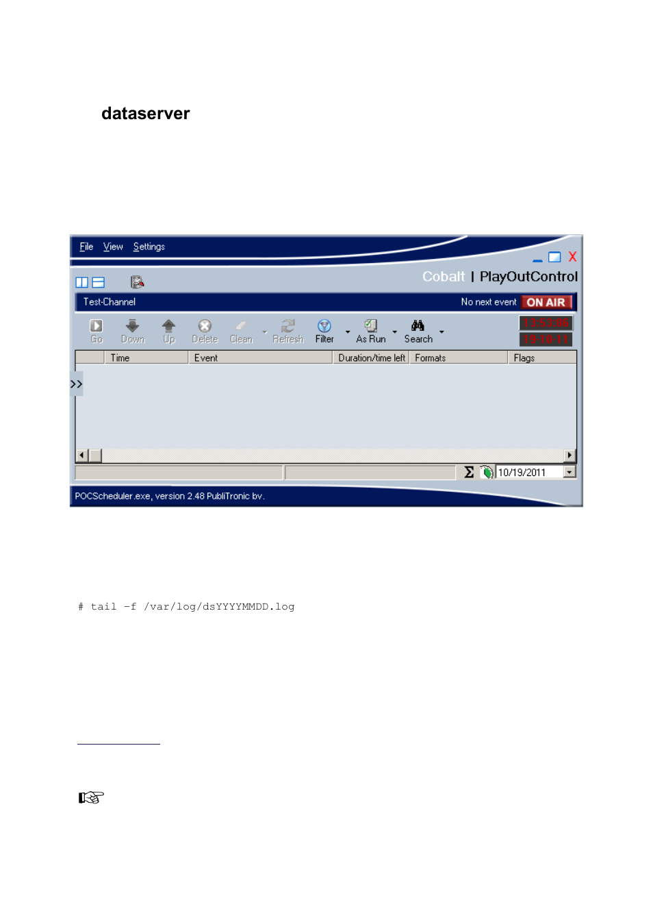 Dataserver, 10 dataserver | Grass Valley K2 Edge Engineering Manual v4.1 User Manual | Page 28 / 46