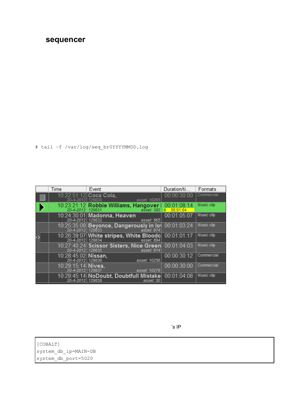 Sequencer, 11 sequencer | Grass Valley K2 Edge Engineering Manual v4.1 User Manual | Page 30 / 46