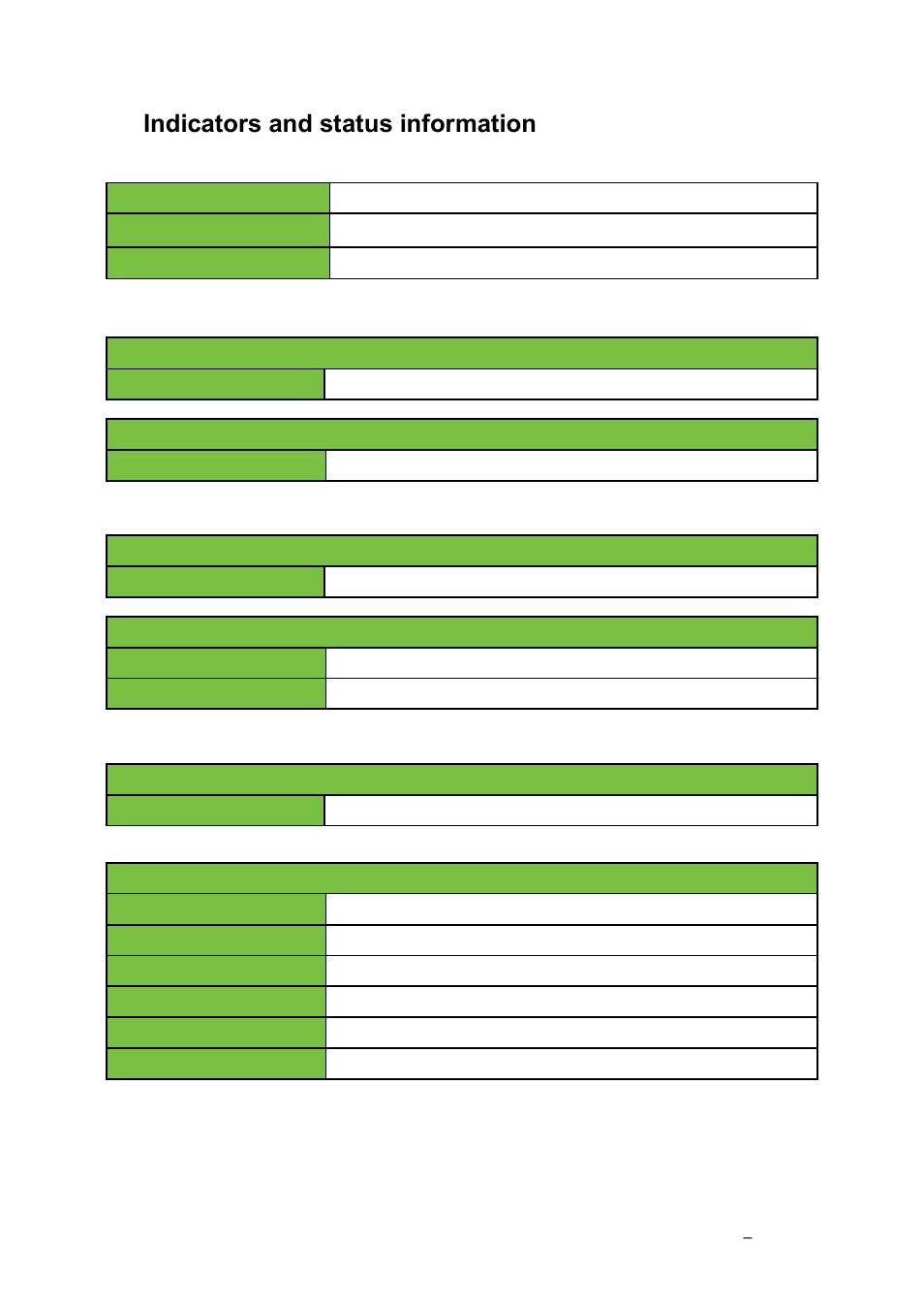 Indicators and status information, Power supply indicator, Ip manager connection indicator | Lan connection indicator, Leds (hard disks), 9indicators and status information | Grass Valley K2 Edge Installation v.4.1.0 User Manual | Page 19 / 54