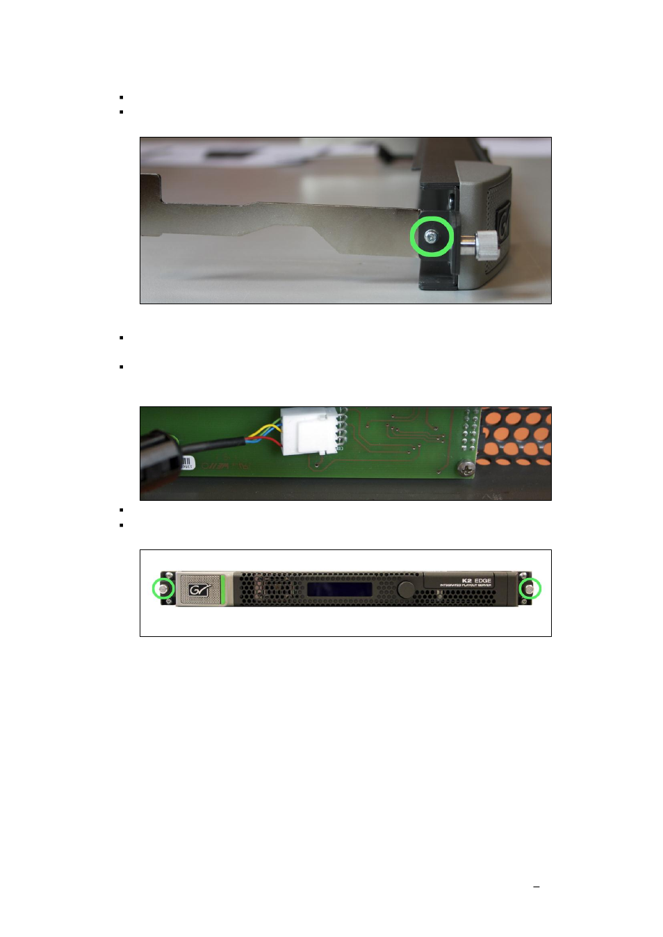 Grass Valley K2 Edge Installation v.4.1.0 User Manual | Page 29 / 54