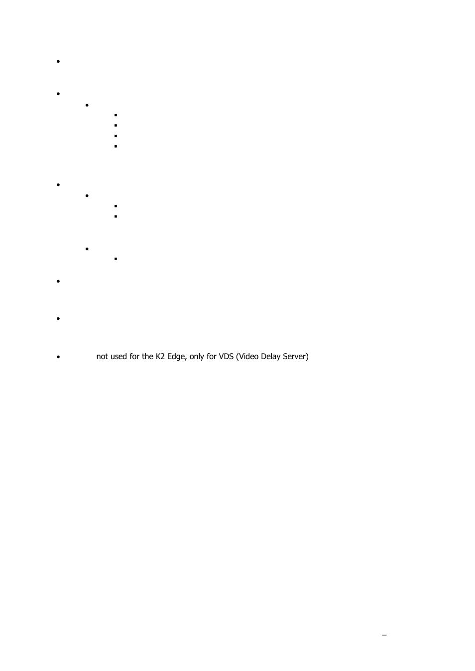 Grass Valley K2 Edge Installation v.4.1.0 User Manual | Page 35 / 54