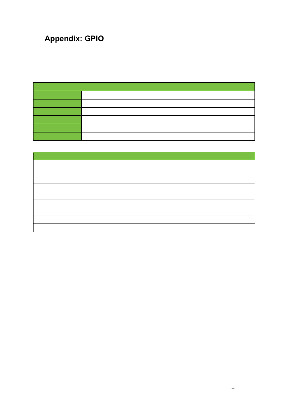Appendix: gpio, Gpio and ltc pinning, 19 appendix: gpio | Grass Valley K2 Edge Installation v.4.1.0 User Manual | Page 49 / 54