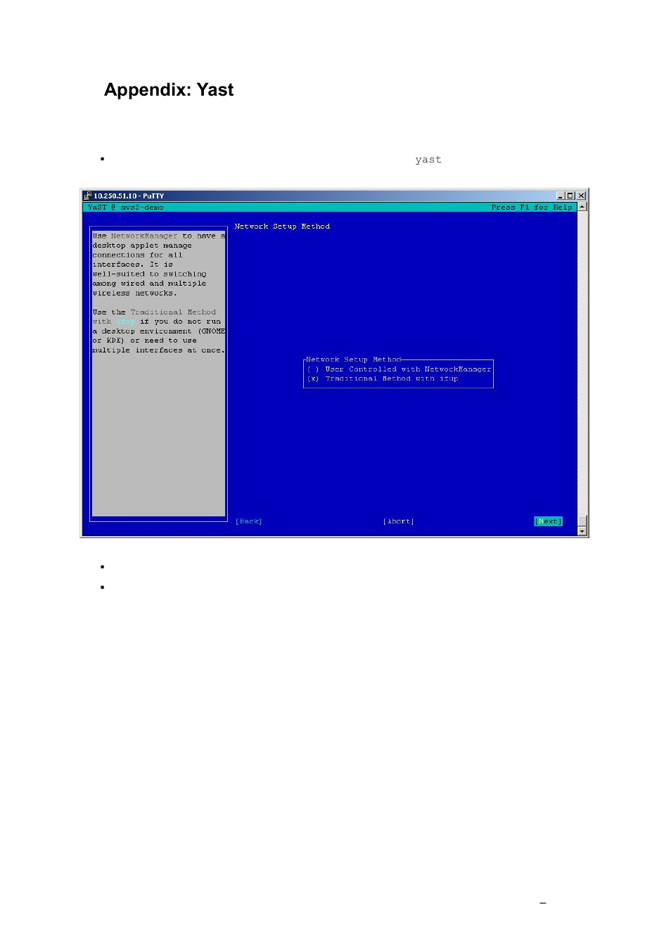 Appendix: yast, 20 appendix: yast | Grass Valley K2 Edge Installation v.4.1.0 User Manual | Page 52 / 54