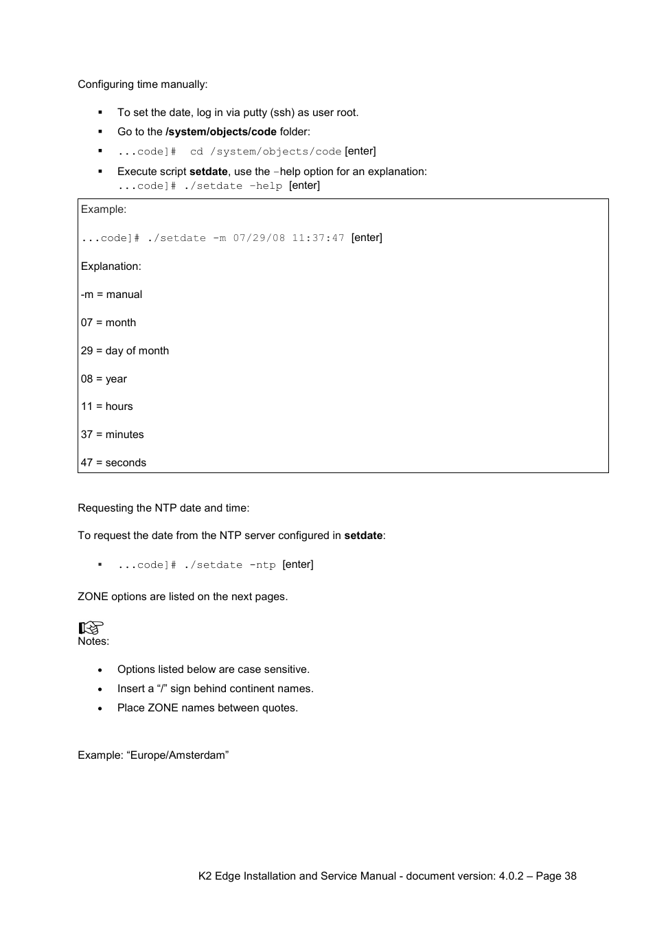 Grass Valley K2 Edge Installation v.4.0.2 User Manual | Page 38 / 49