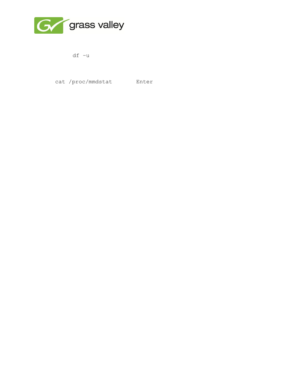 Grass Valley K2 Edge 5 TB Fieldkit Upgrade User Manual | Page 6 / 6