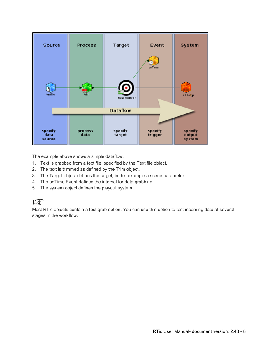Grass Valley RTic v.2.43 User Manual | Page 8 / 63