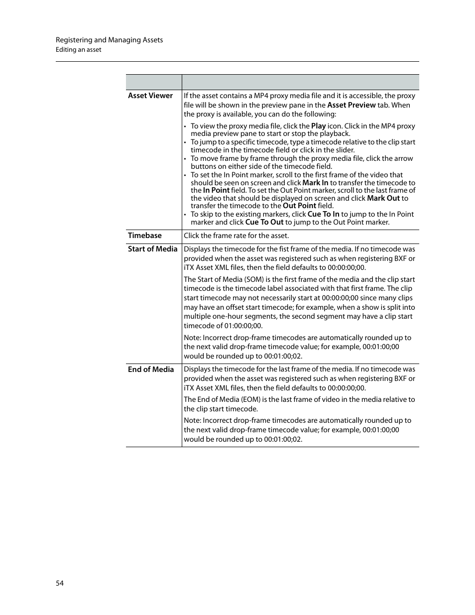 Grass Valley GV STRATUS Playout v.2.0 User Manual | Page 54 / 141