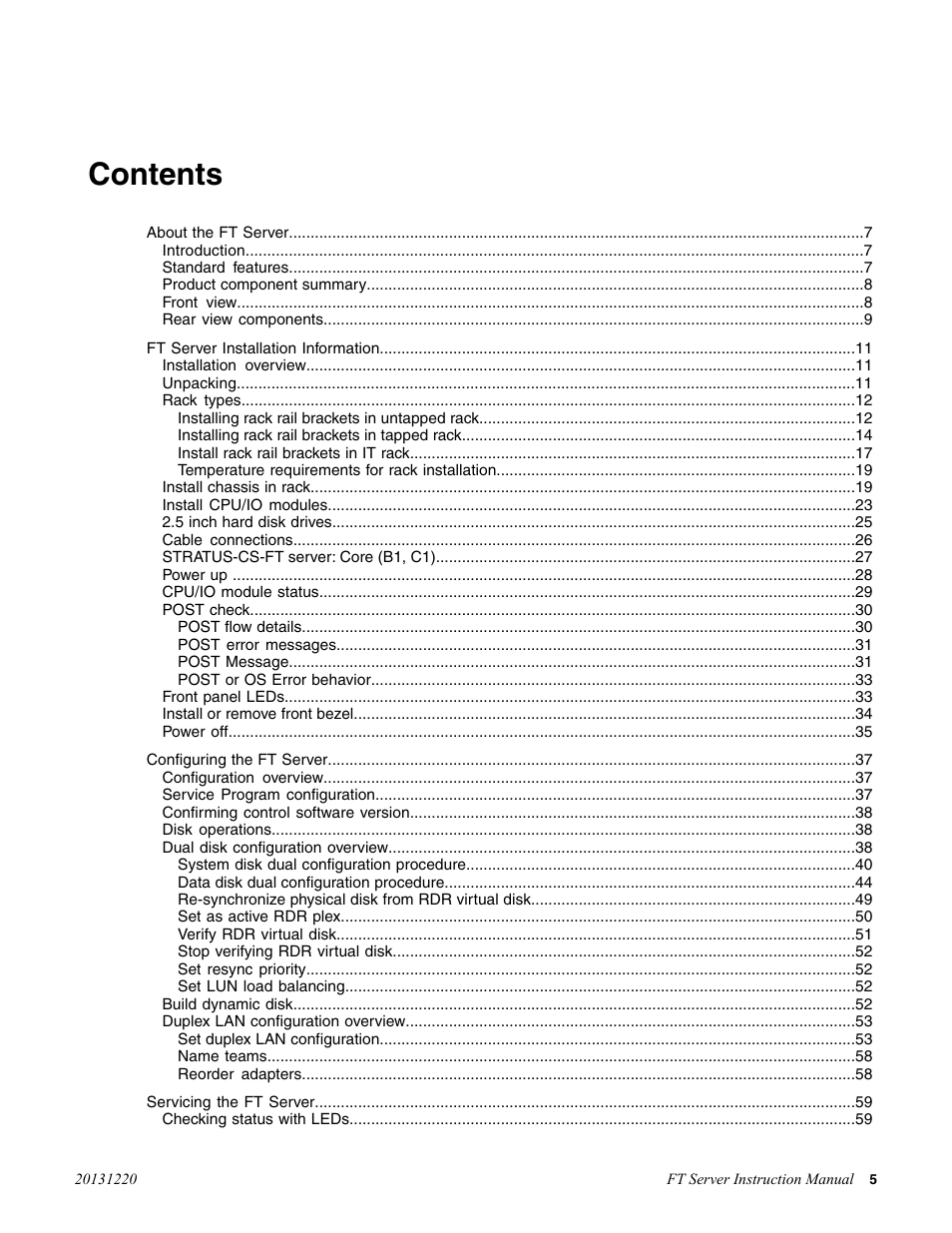 Grass Valley FT Server User Manual | Page 5 / 96