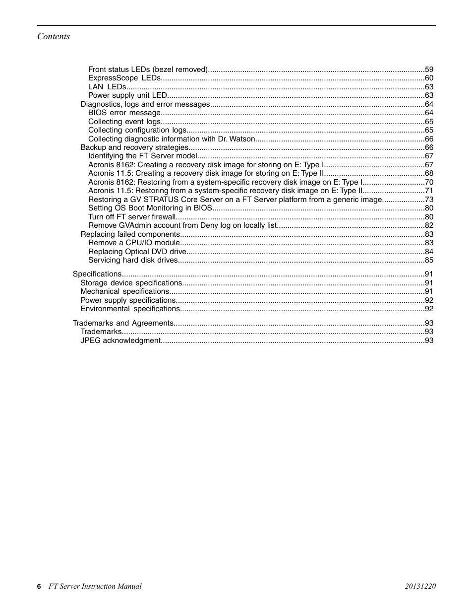 Grass Valley FT Server User Manual | Page 6 / 96