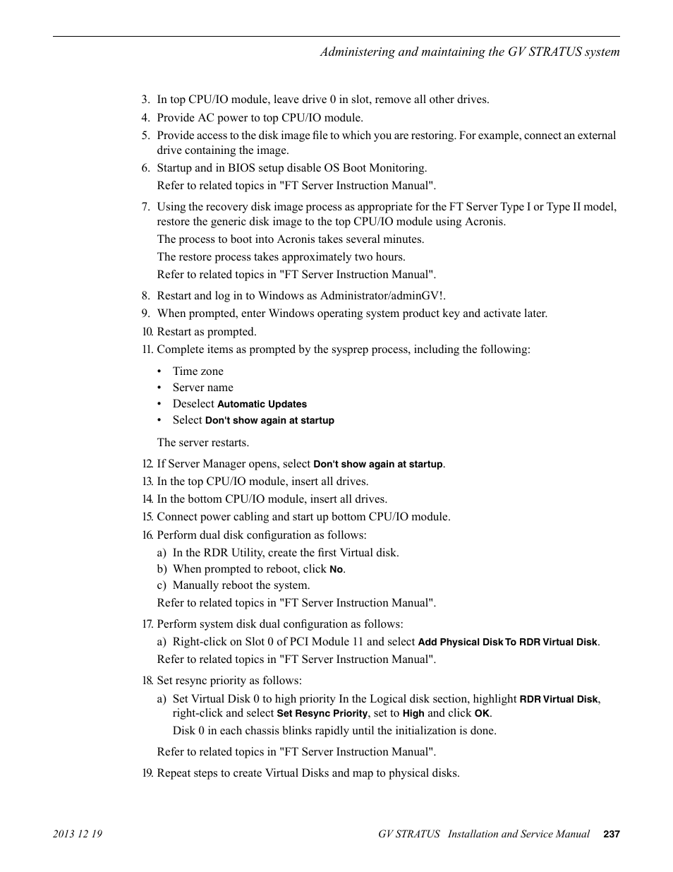 Grass Valley GV STRATUS Installation v.3.1 User Manual | Page 237 / 510