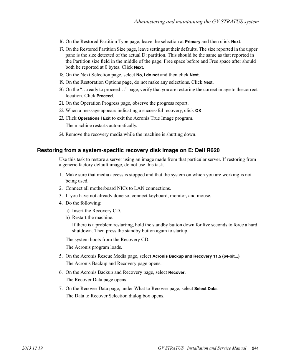 Grass Valley GV STRATUS Installation v.3.1 User Manual | Page 241 / 510