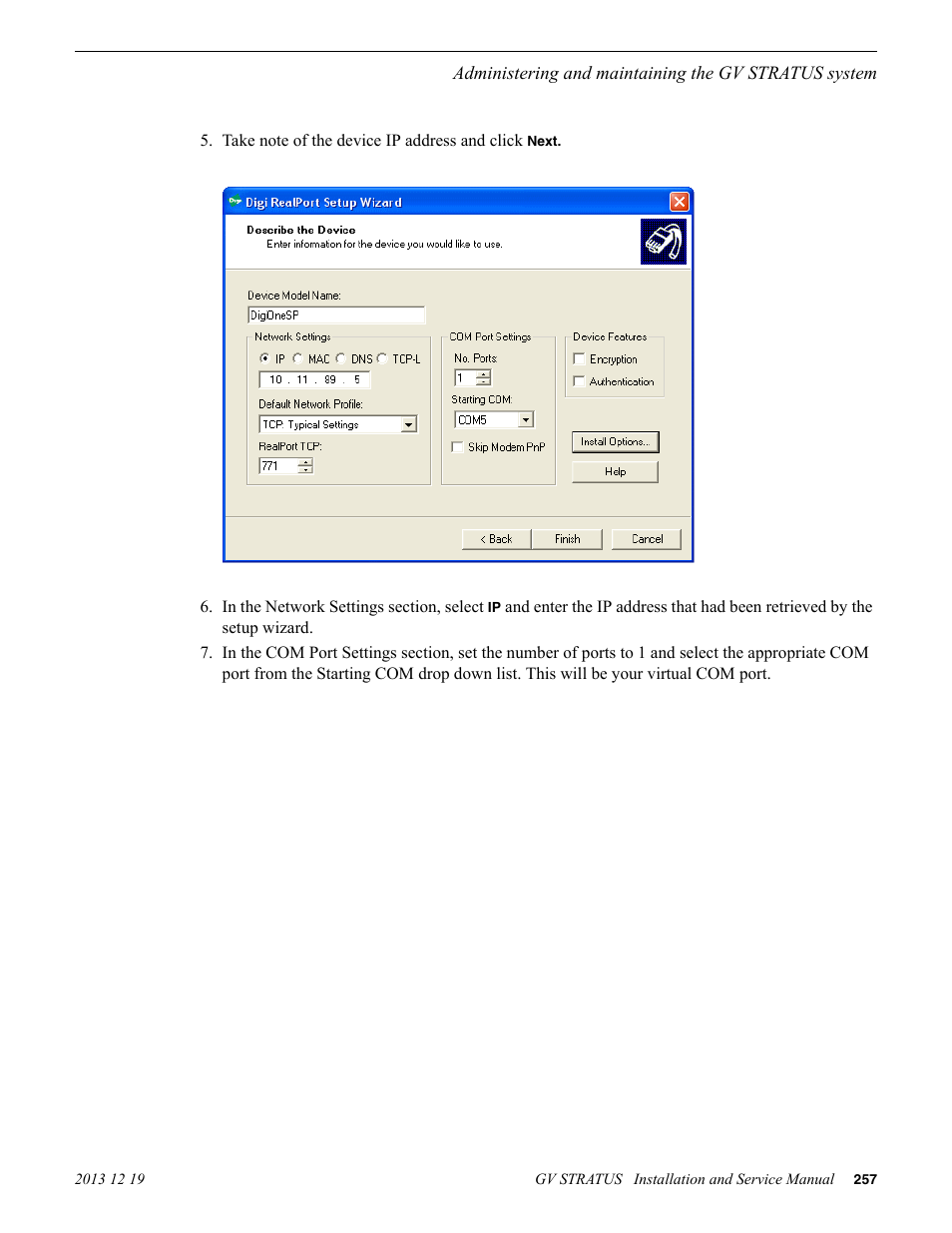 Grass Valley GV STRATUS Installation v.3.1 User Manual | Page 257 / 510