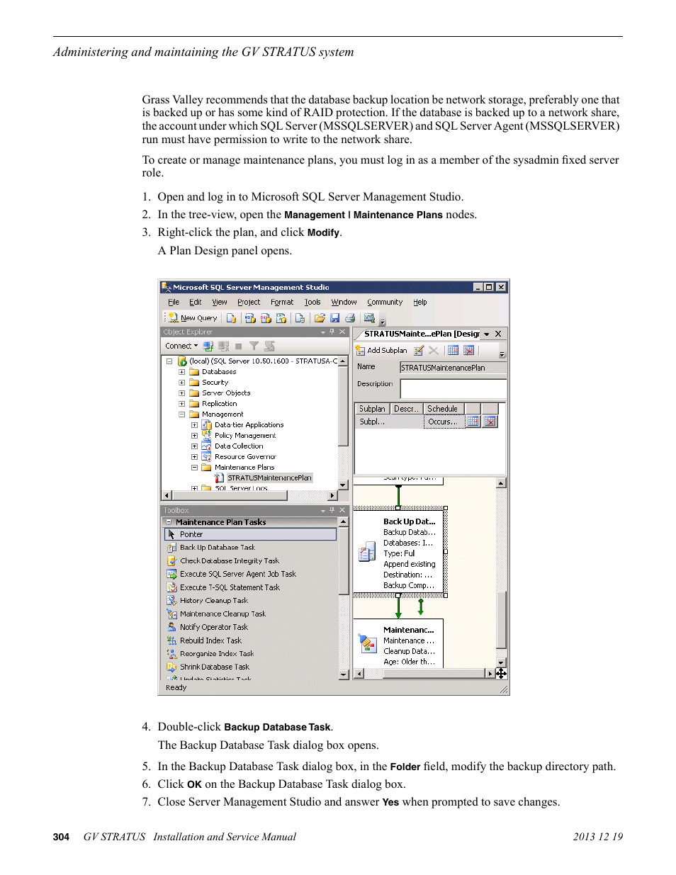 Grass Valley GV STRATUS Installation v.3.1 User Manual | Page 304 / 510