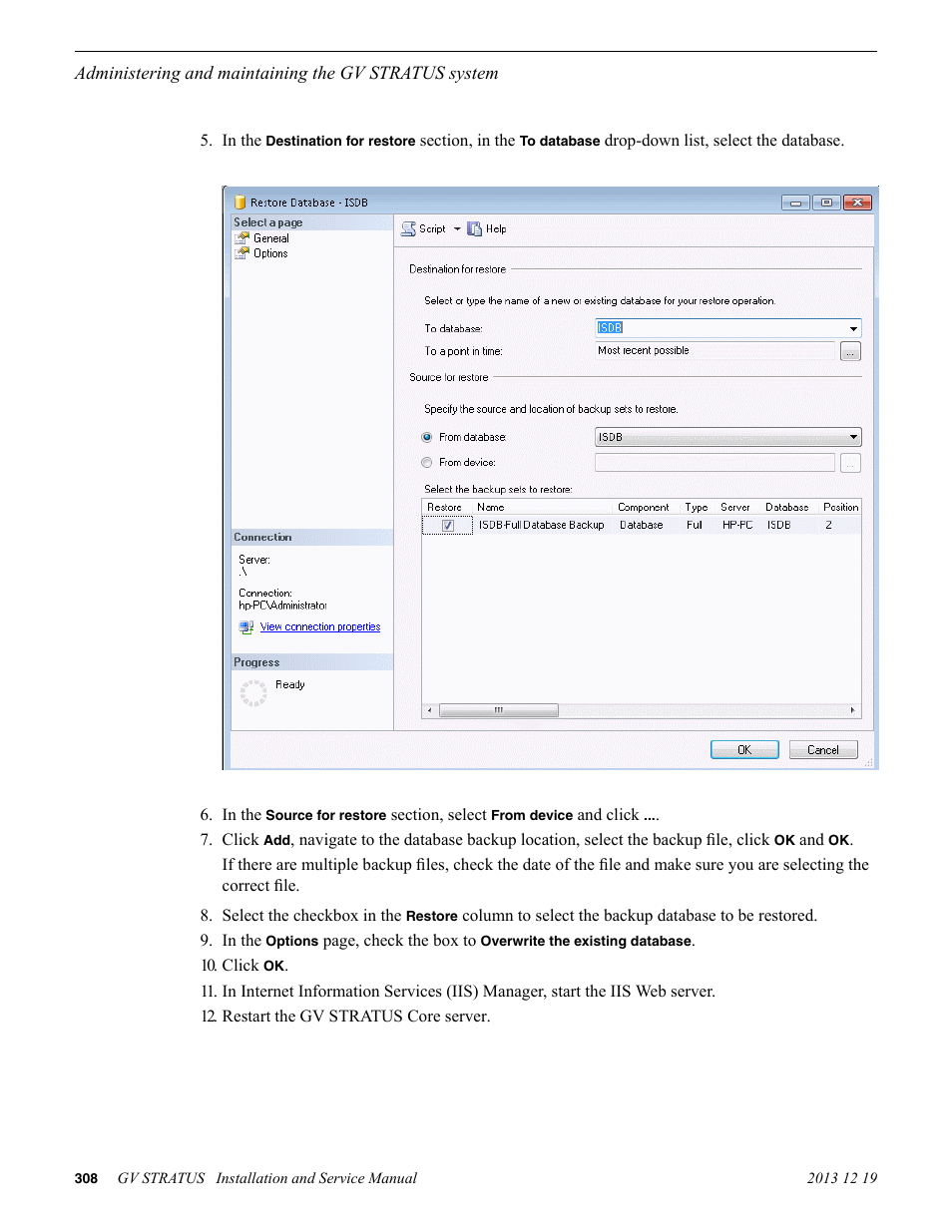 Grass Valley GV STRATUS Installation v.3.1 User Manual | Page 308 / 510