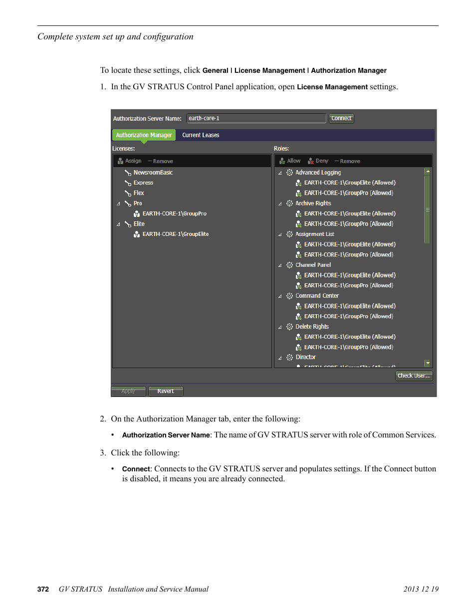 Grass Valley GV STRATUS Installation v.3.1 User Manual | Page 372 / 510