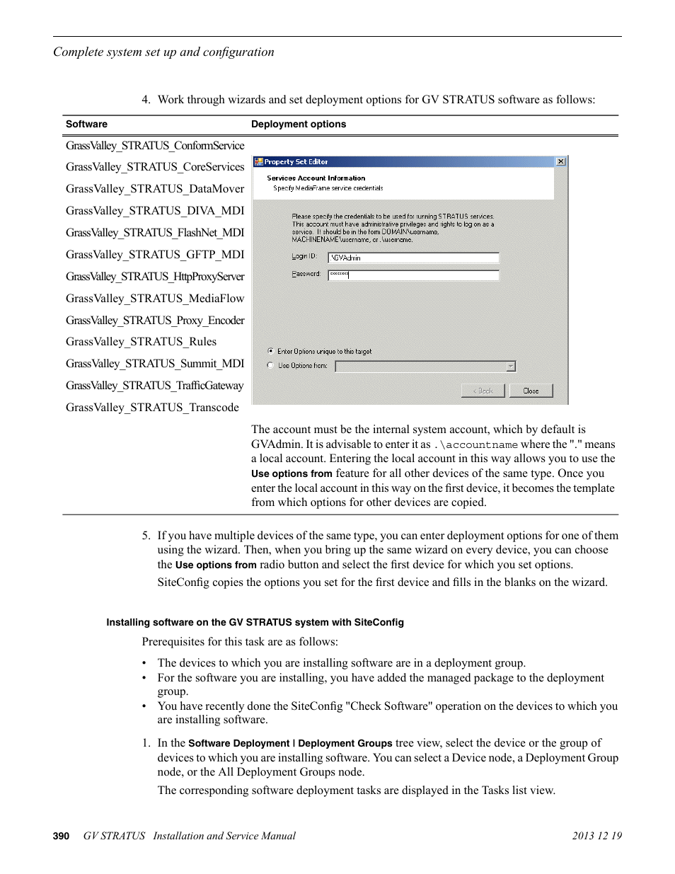 Grass Valley GV STRATUS Installation v.3.1 User Manual | Page 390 / 510