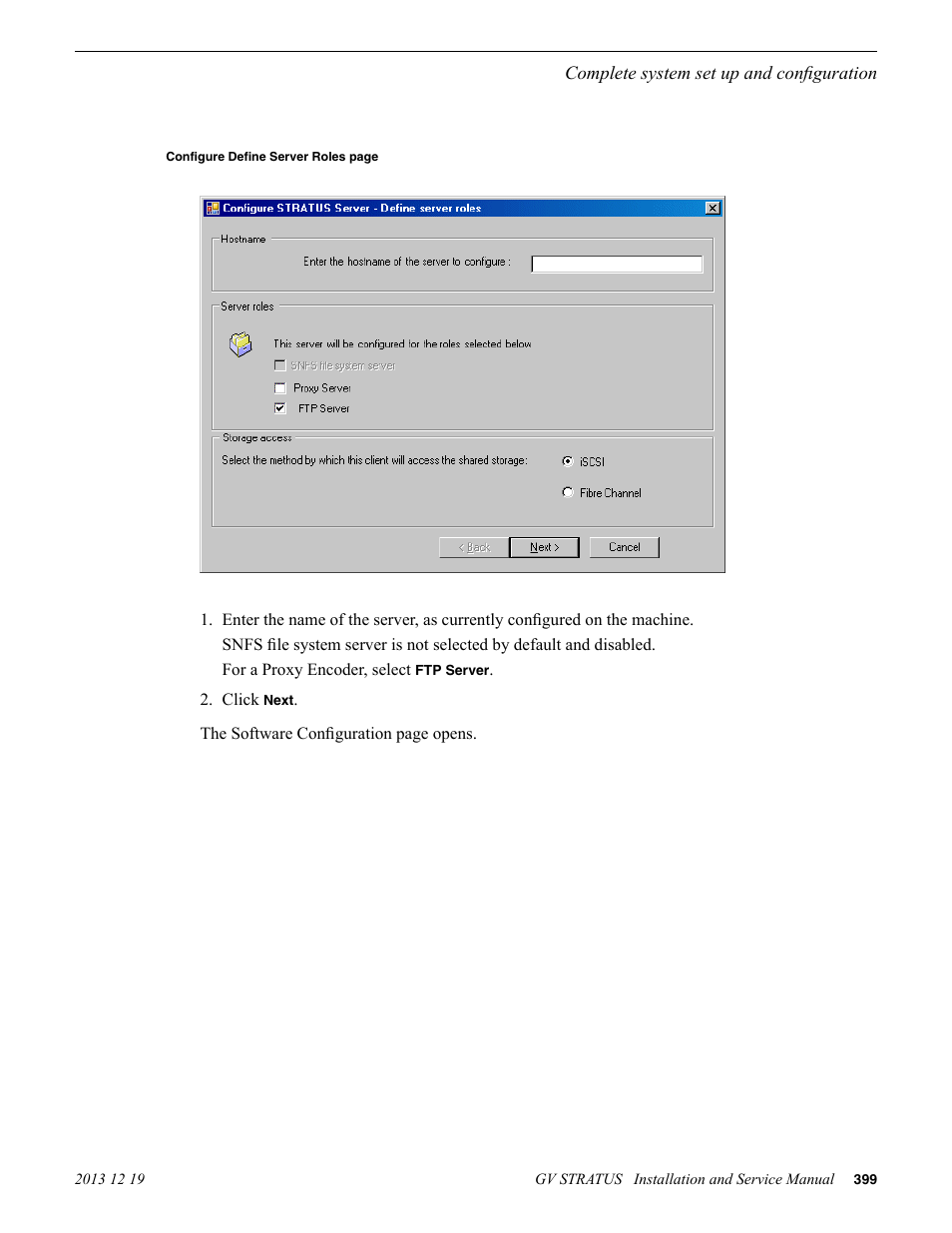 Grass Valley GV STRATUS Installation v.3.1 User Manual | Page 399 / 510