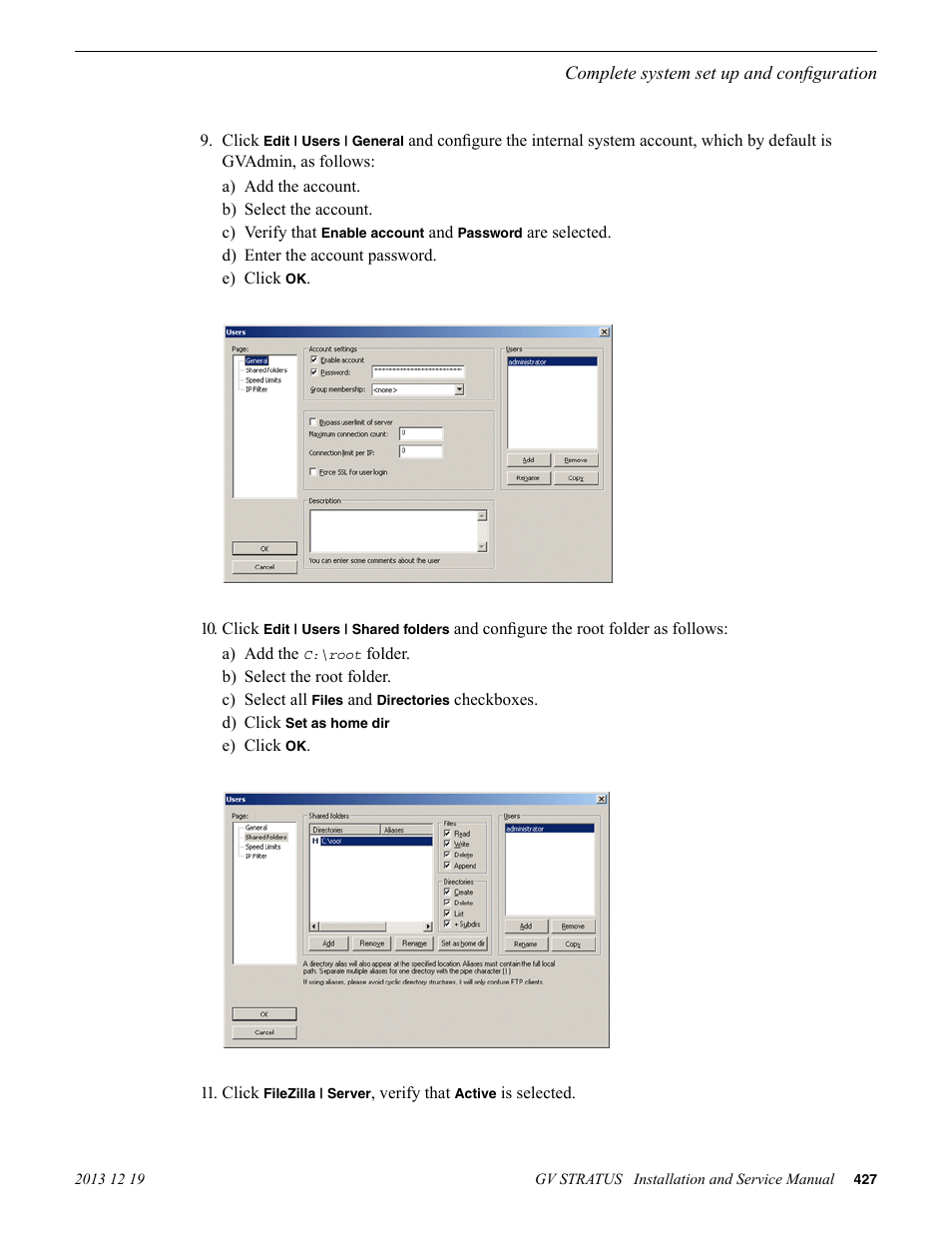 Grass Valley GV STRATUS Installation v.3.1 User Manual | Page 427 / 510