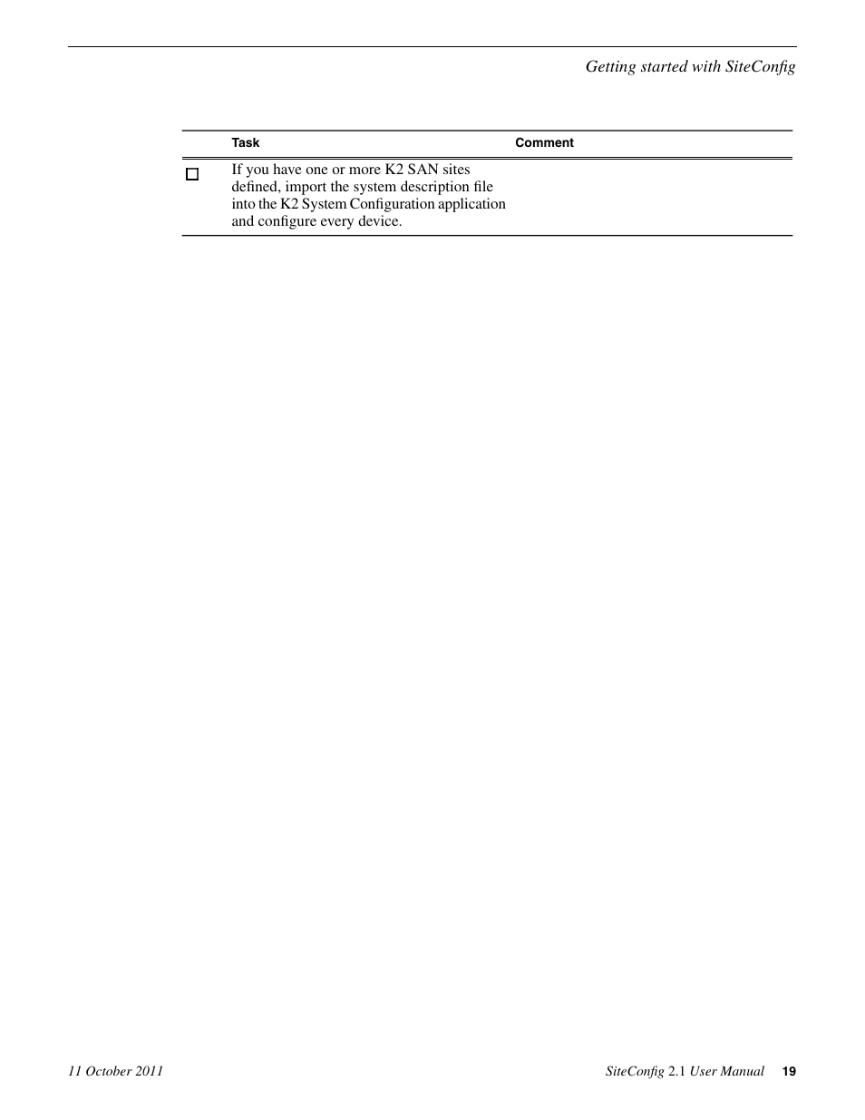 Grass Valley SiteConfig v.2.1 User Manual | Page 19 / 102