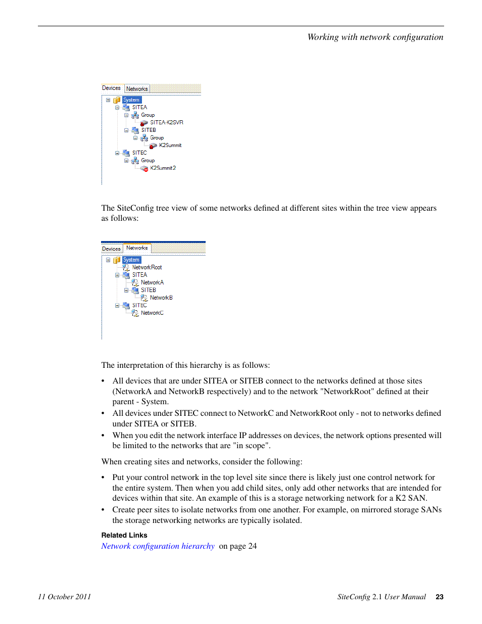 Grass Valley SiteConfig v.2.1 User Manual | Page 23 / 102