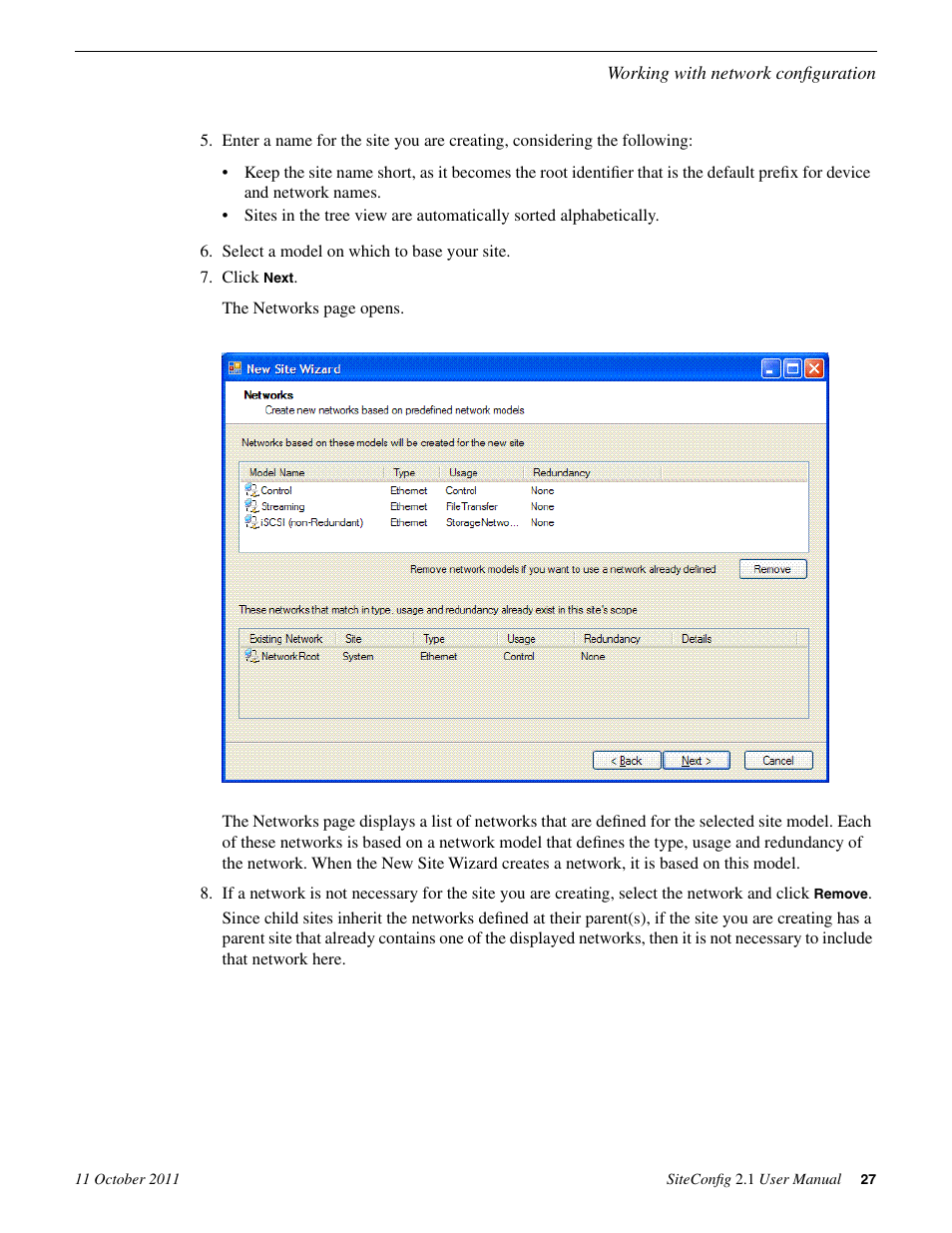 Grass Valley SiteConfig v.2.1 User Manual | Page 27 / 102