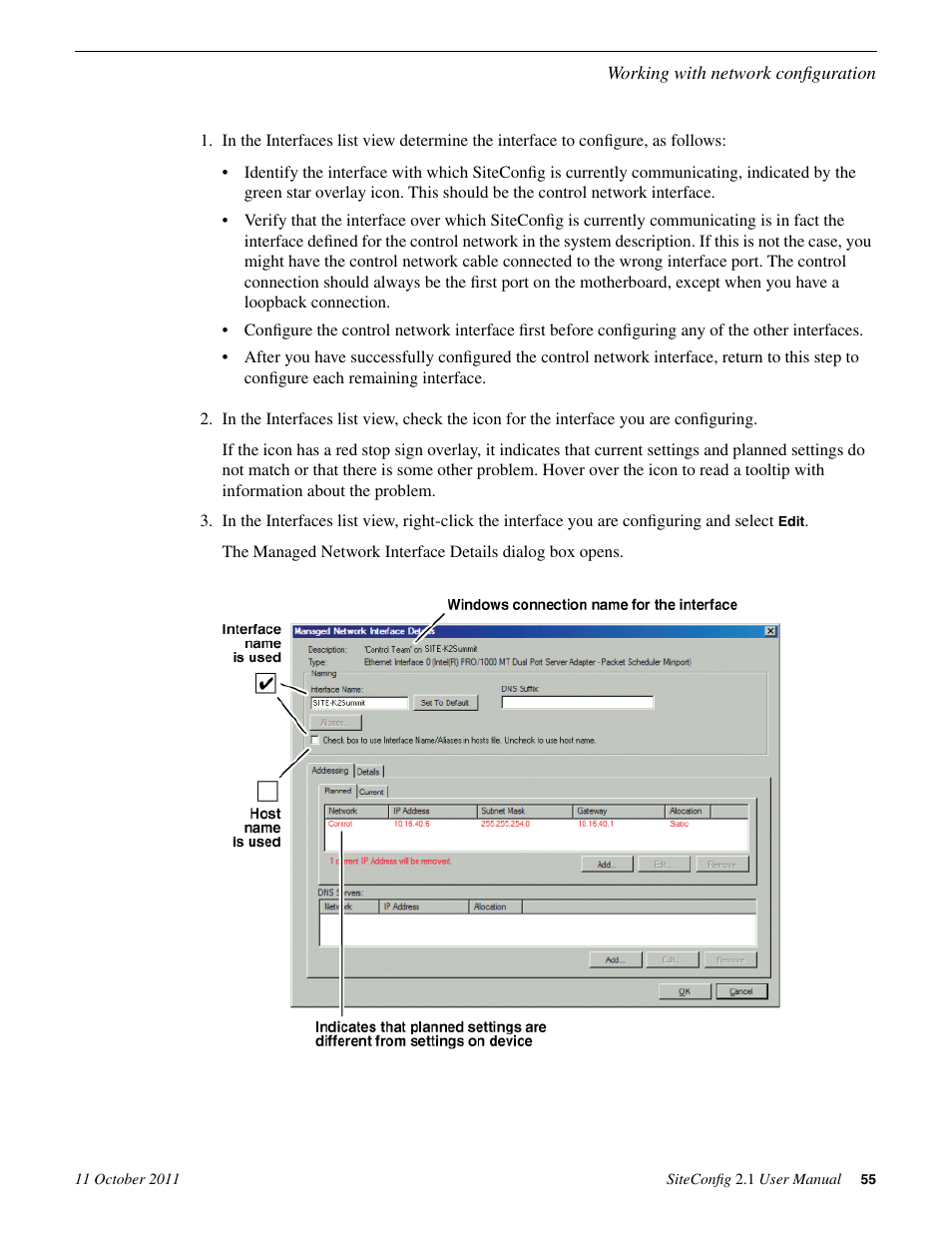 Grass Valley SiteConfig v.2.1 User Manual | Page 55 / 102
