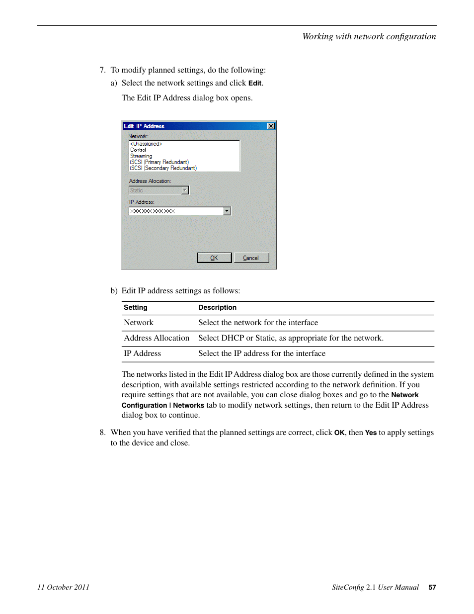 Grass Valley SiteConfig v.2.1 User Manual | Page 57 / 102