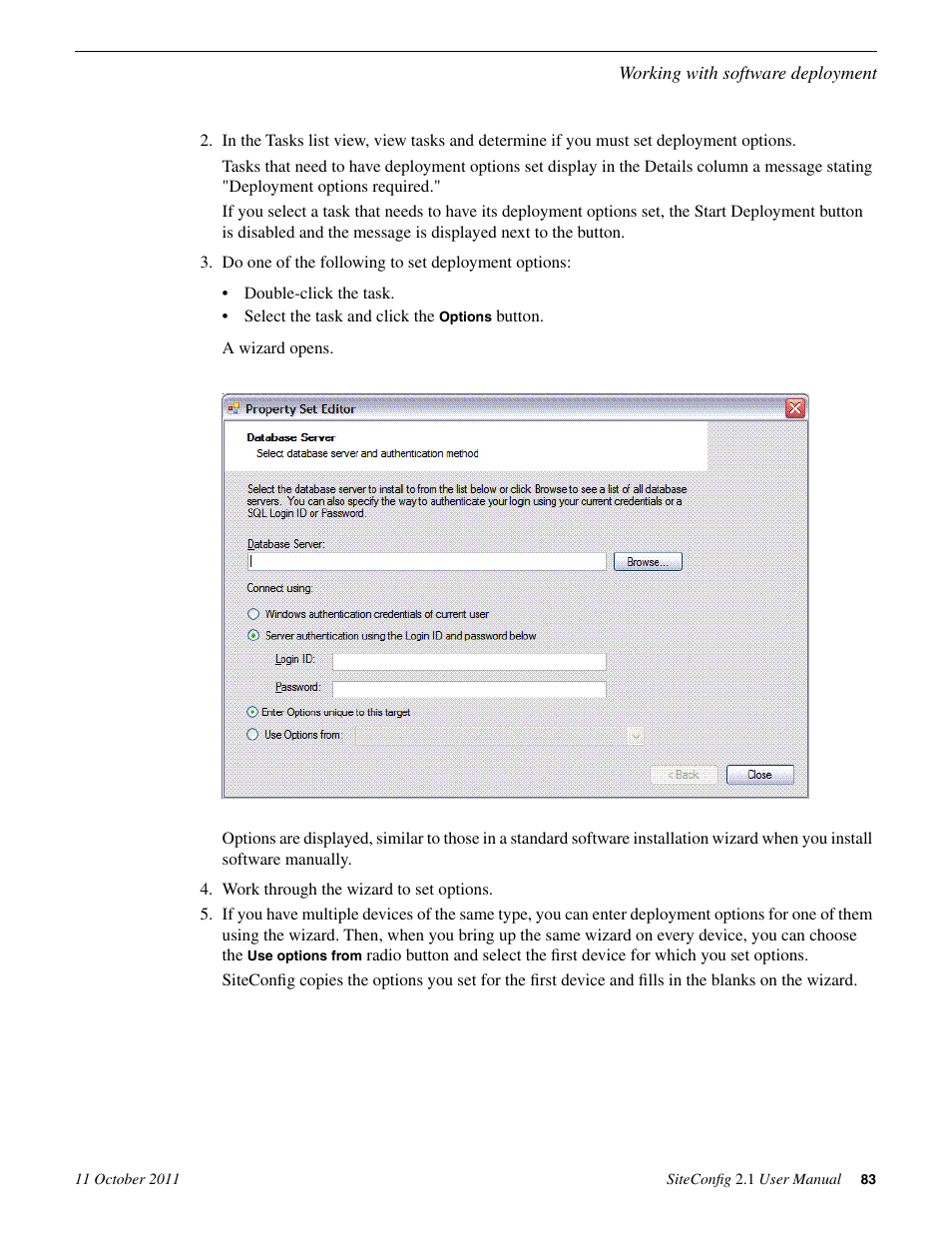 Grass Valley SiteConfig v.2.1 User Manual | Page 83 / 102