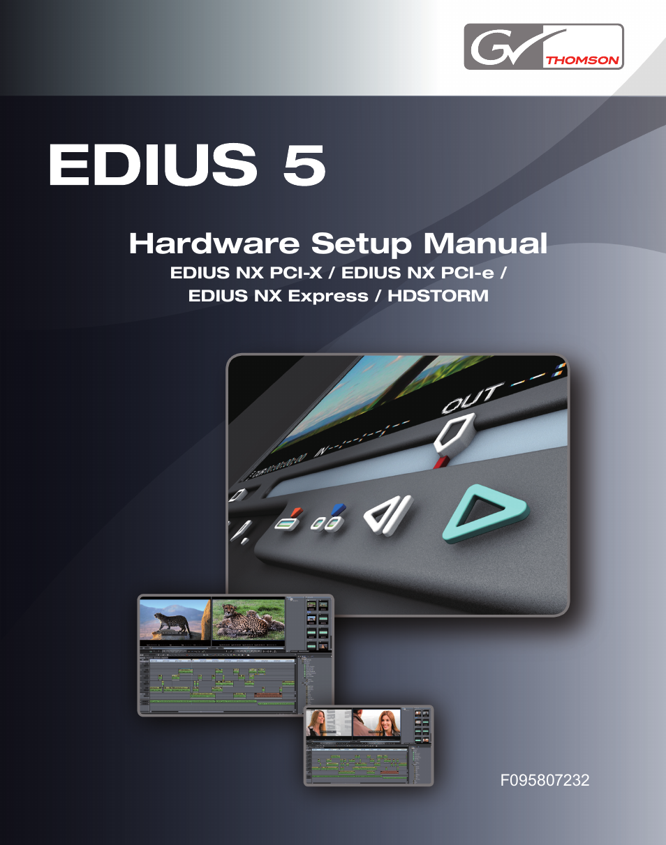 Grass Valley EDIUS 5 User Manual | 52 pages