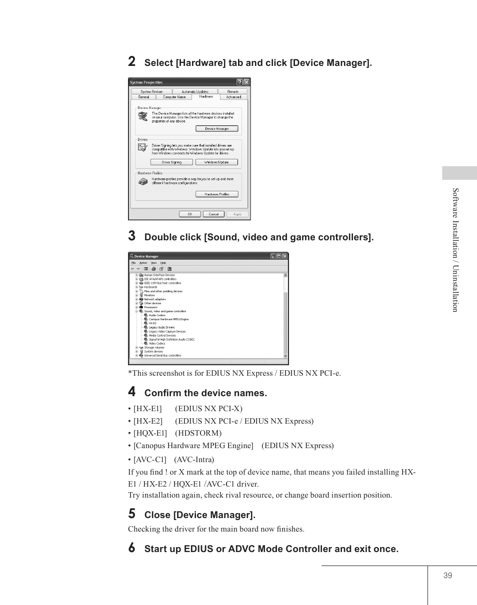 Grass Valley EDIUS 5 User Manual | Page 41 / 52