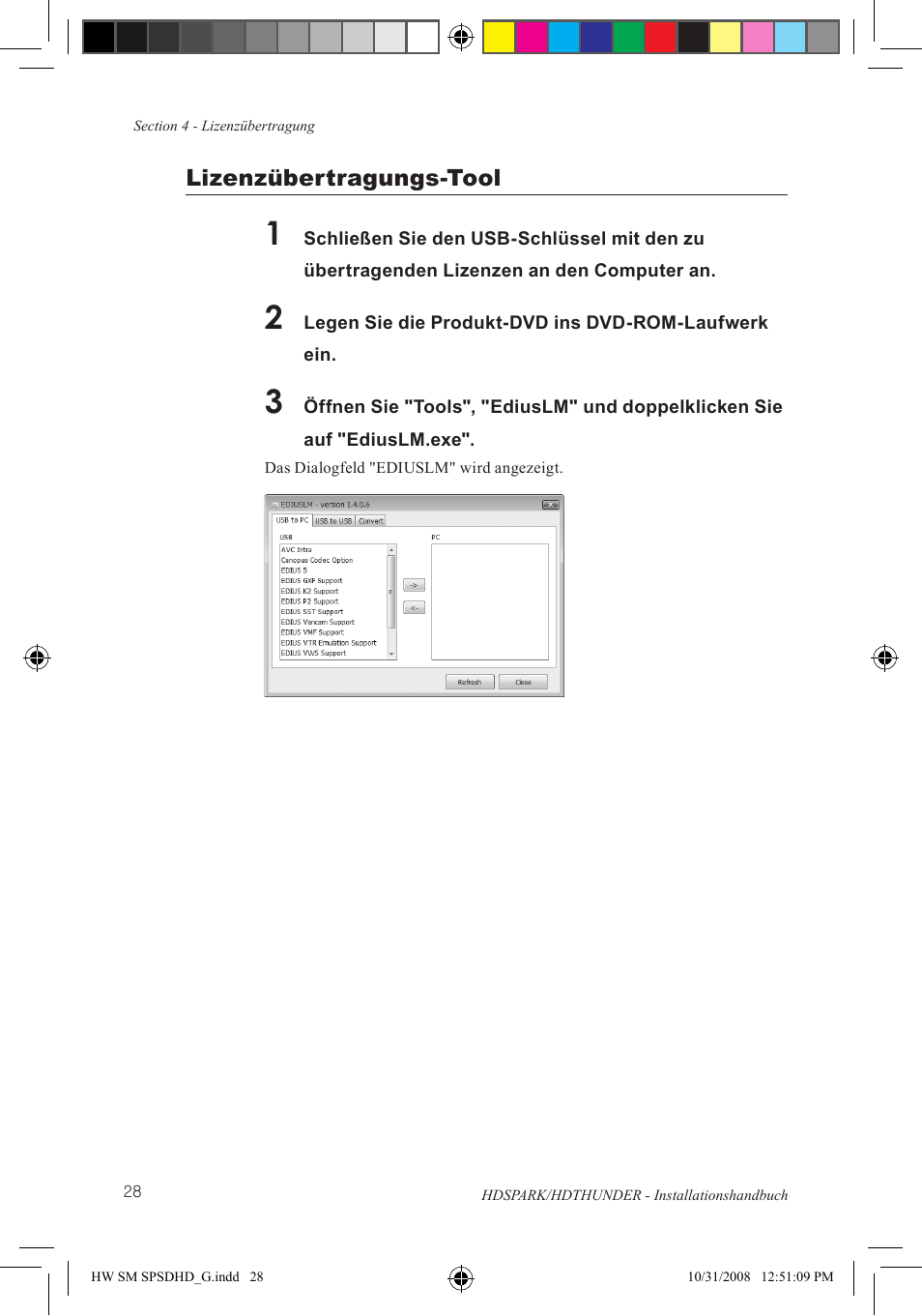 Grass Valley HSPARK User Manual | Page 114 / 120