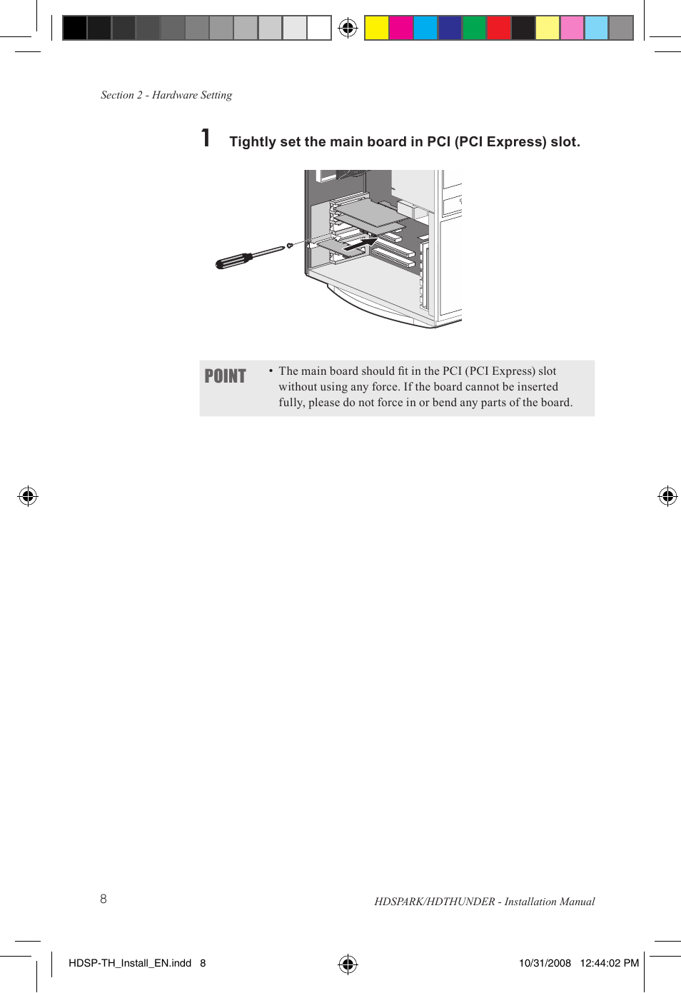 Point | Grass Valley HSPARK User Manual | Page 14 / 120
