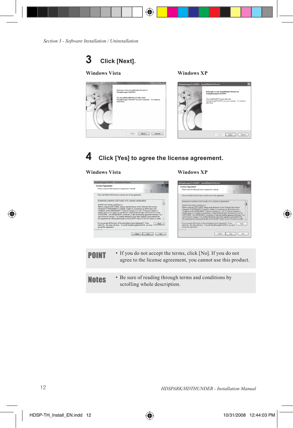 Point | Grass Valley HSPARK User Manual | Page 18 / 120