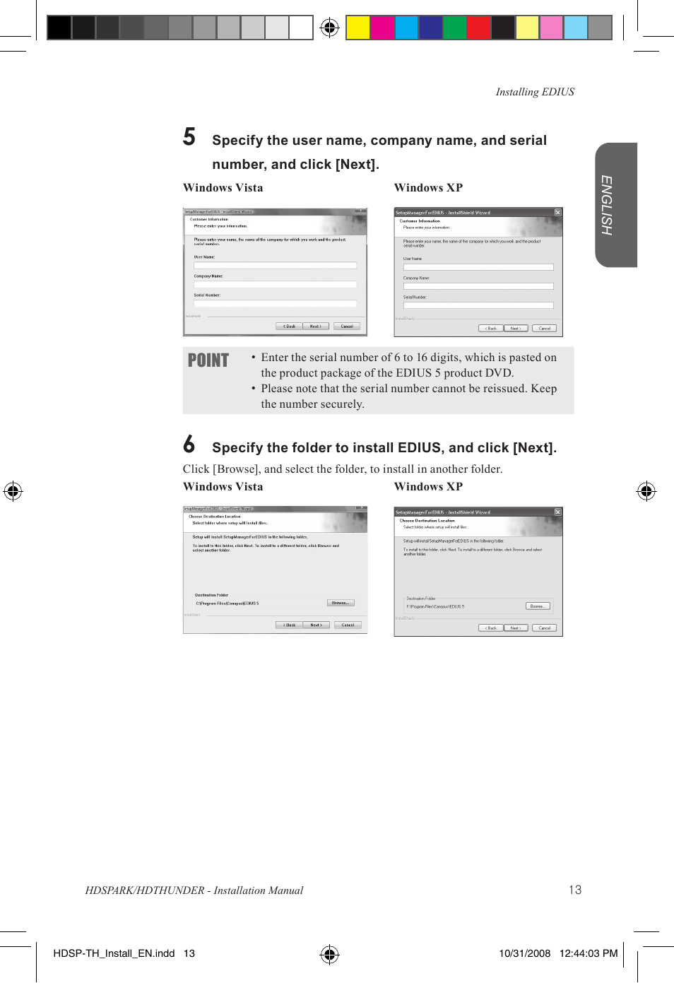 Point | Grass Valley HSPARK User Manual | Page 19 / 120