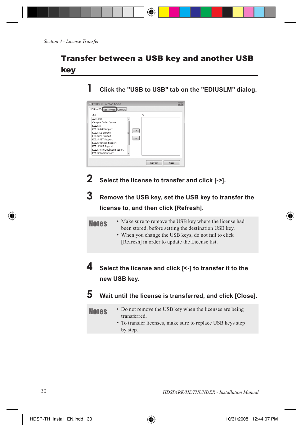 Grass Valley HSPARK User Manual | Page 36 / 120