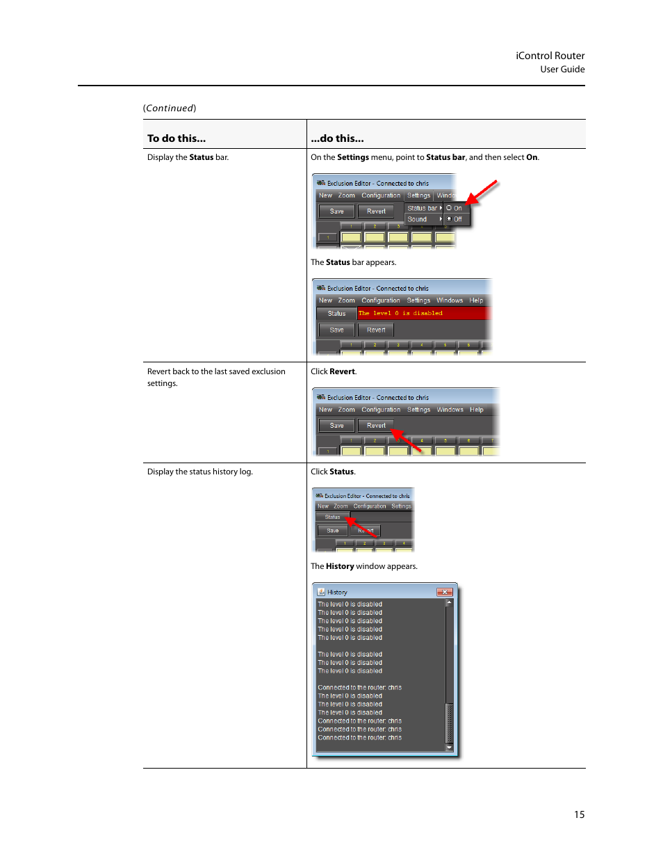 Grass Valley iRouter v.6.01 User Manual | Page 19 / 100