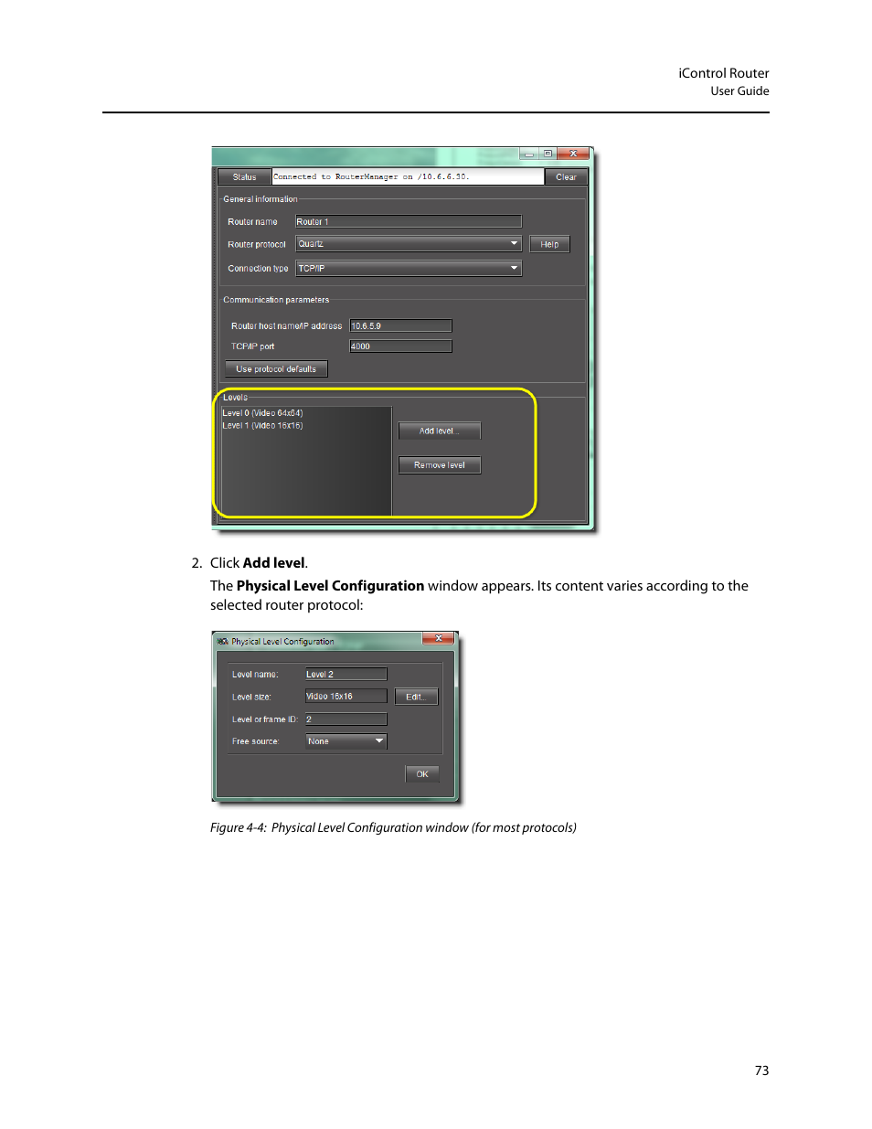 Grass Valley iRouter v.6.01 User Manual | Page 77 / 100