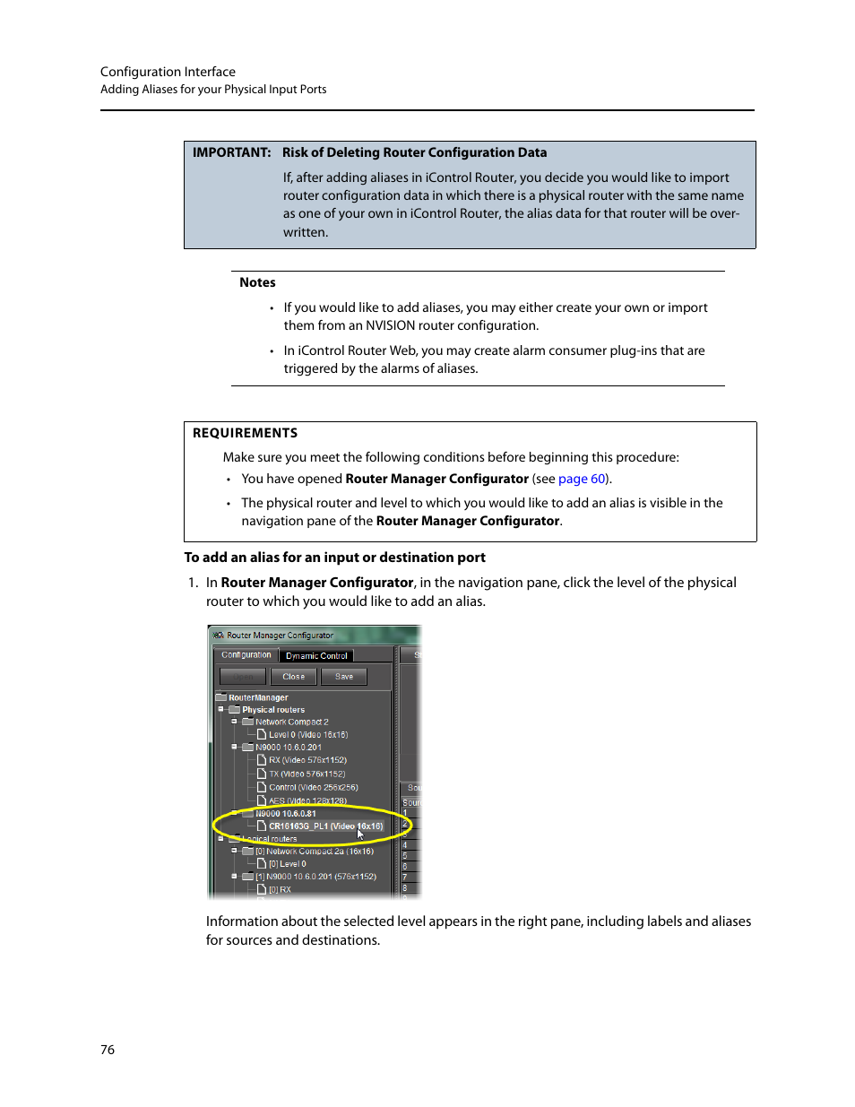 Grass Valley iRouter v.6.01 User Manual | Page 80 / 100