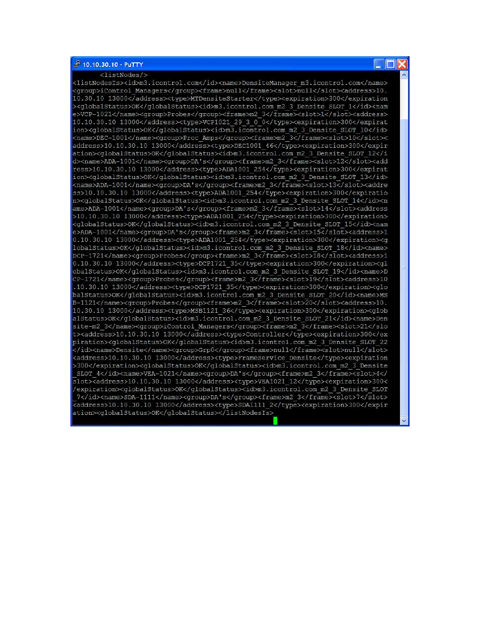 Grass Valley iControl XML User Manual | Page 13 / 28