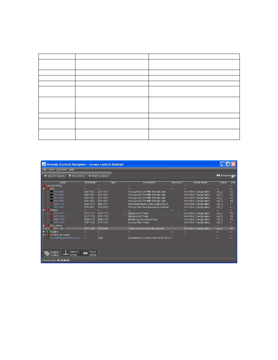 Grass Valley iControl XML User Manual | Page 14 / 28