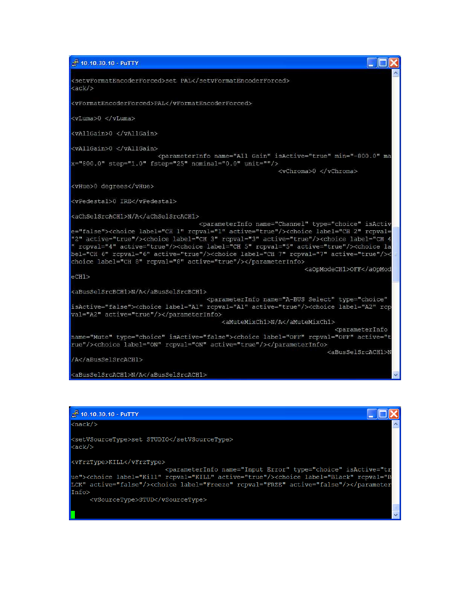 Grass Valley iControl XML User Manual | Page 20 / 28