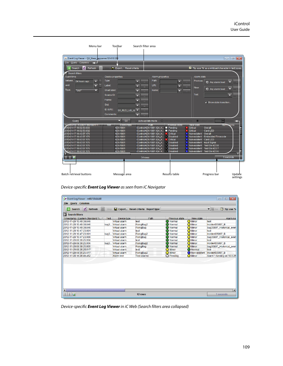 Grass Valley iControl V.6.02 User Manual | Page 119 / 610