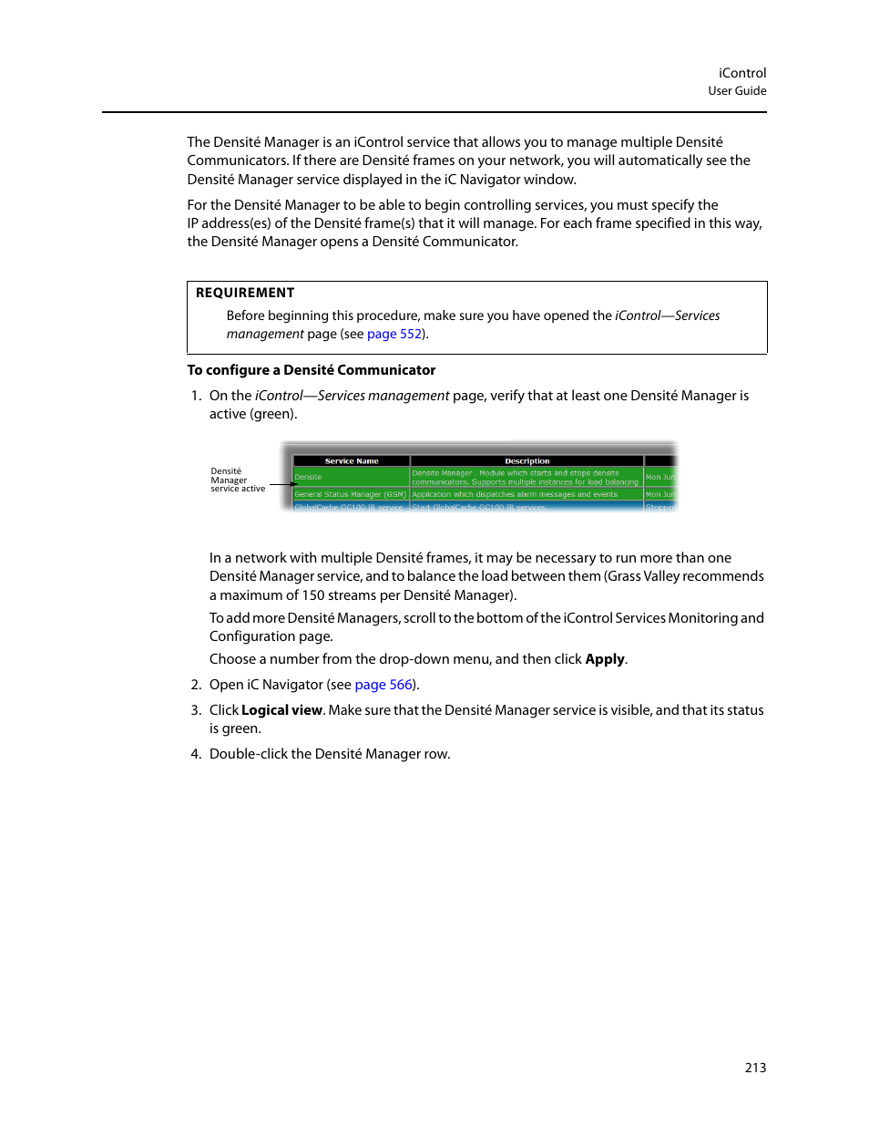 Grass Valley iControl V.6.02 User Manual | Page 223 / 610