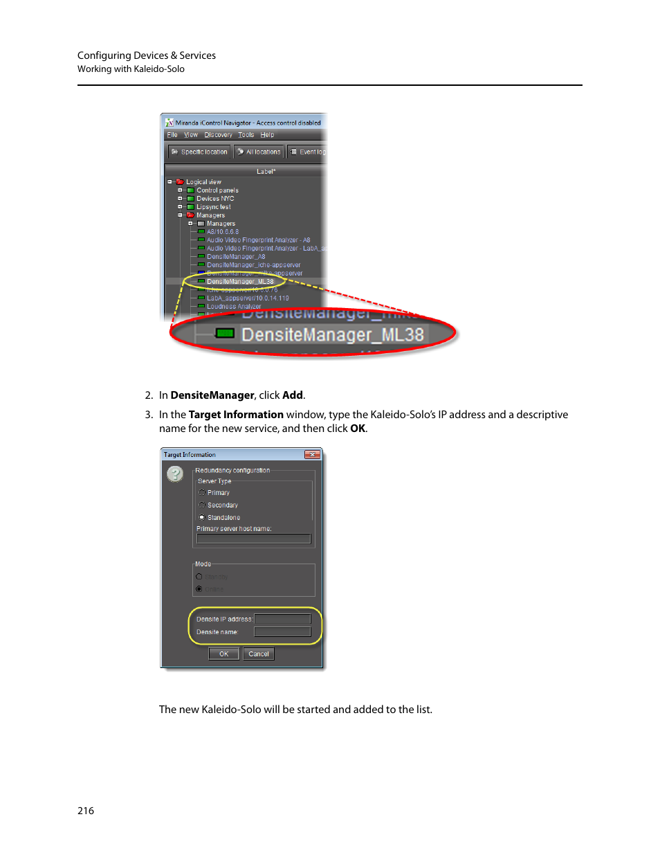 Grass Valley iControl V.6.02 User Manual | Page 226 / 610