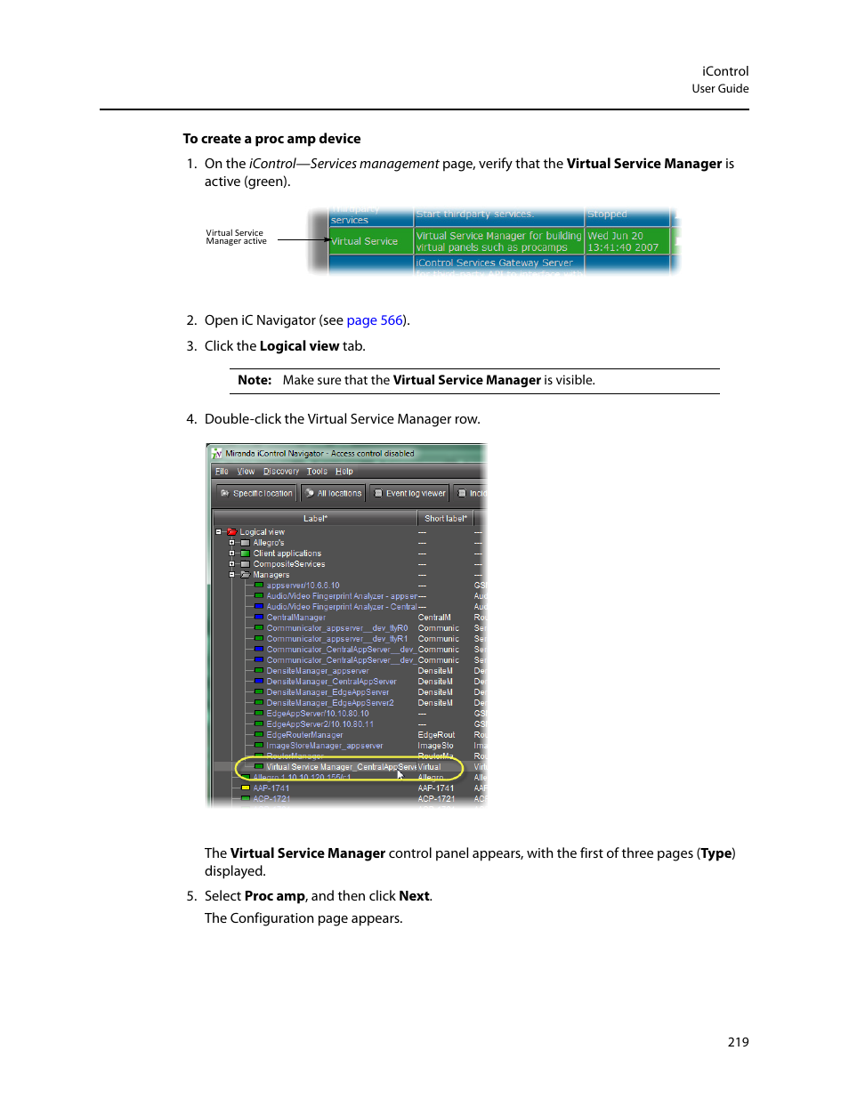 Grass Valley iControl V.6.02 User Manual | Page 229 / 610
