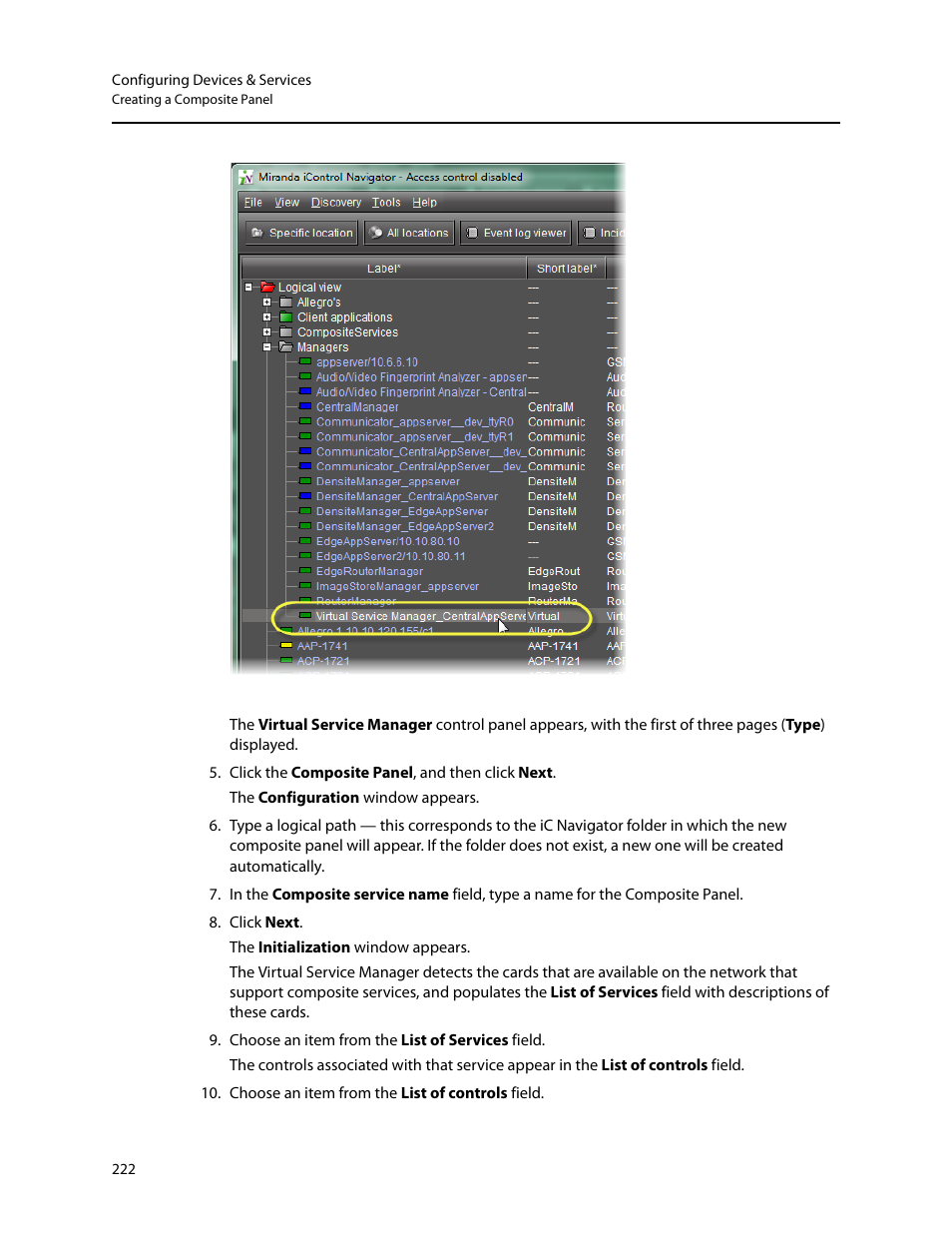 Grass Valley iControl V.6.02 User Manual | Page 232 / 610