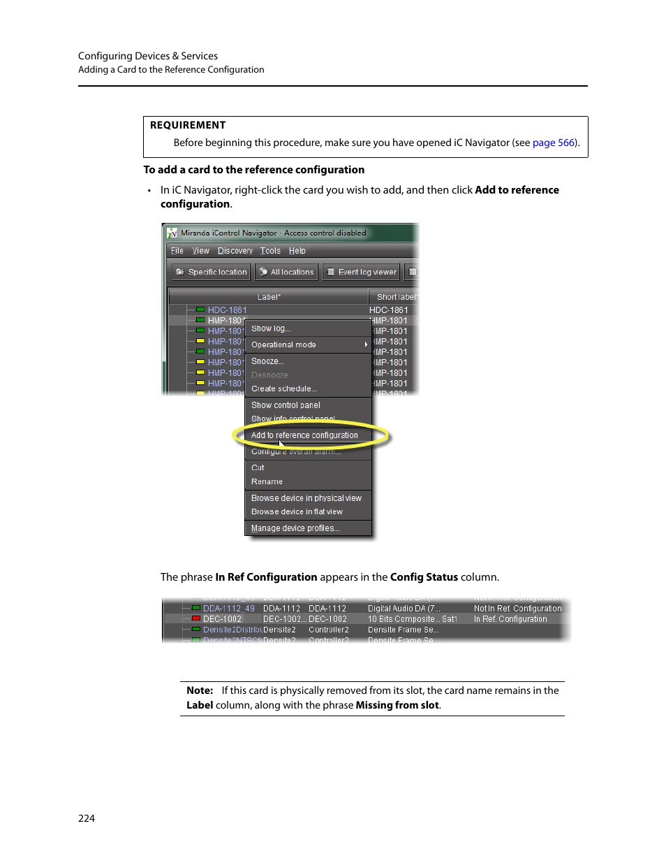 Grass Valley iControl V.6.02 User Manual | Page 234 / 610